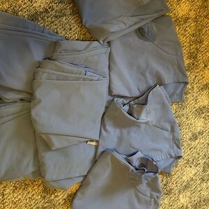 Figs Light Blue Scrubs Collection